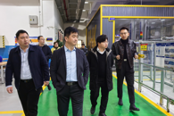 鱼峰区领导到beat365机电工程学院调研参观